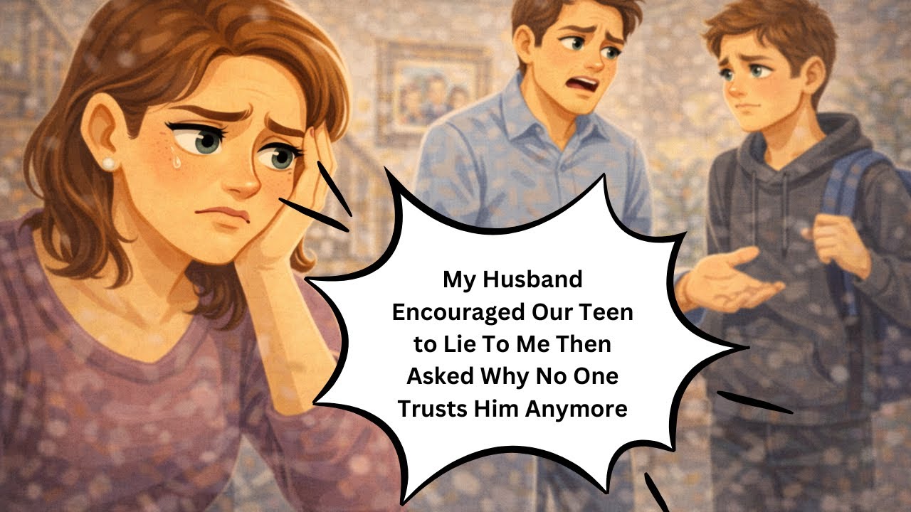 My Husband Encouraged Our Teen to Lie To Me Then Asked Why No One Trusts Him Anymore