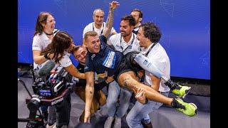 CYBATHLON 2024 - Session 3 Qualifications and Finals International Sign Language
In this session, teams from the Arm Prosthesis, and Brain-Computer Interface (BCI) will go through the qualifications round as well as there will be finals for Leg Prosthesis Race, Functional Electrical Stimulation Bike Race, Arm Prosthesis Race and Assistance Roboto Race. The session will conclude with a medal ceremony for the disciplines that go through the finals. CYBATHLON 2024 - Session 3 Qualifications and Finals International Sign Language