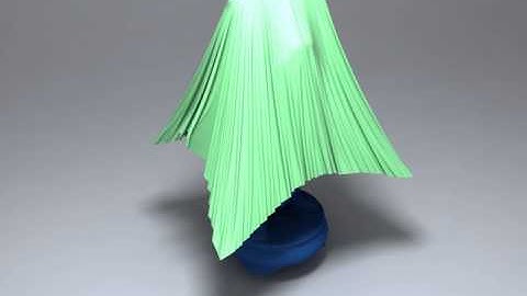 CUDA based high-resolution cloth simulation