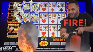 🔥Flaming HOT ACES🔥#videopoker #casino #jackpot #gambling #slot #bigwin  screenshot 3