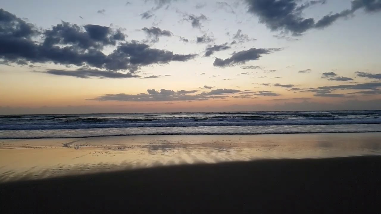 Slow motion sunrise