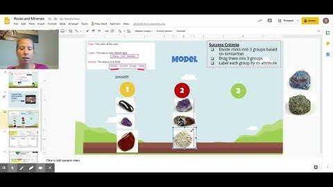 Rocks and Minerals - Google Slides