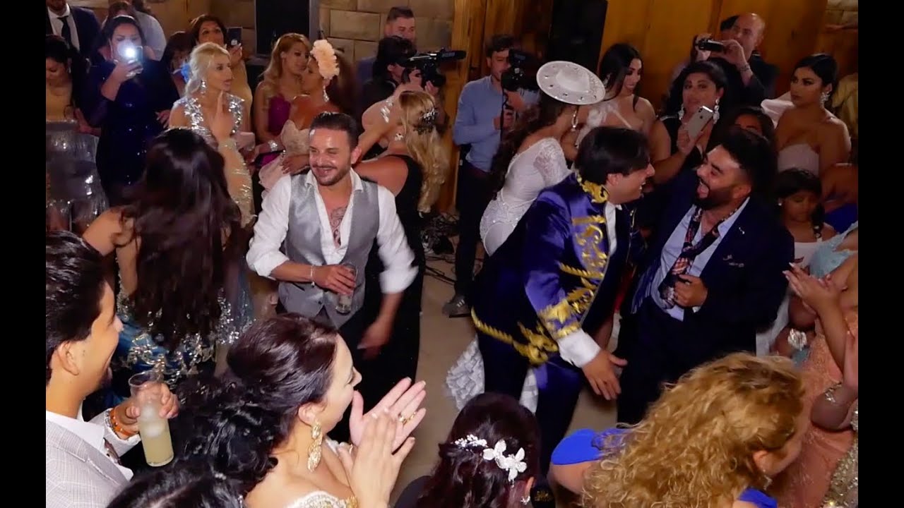 Dani EL Papa de La Rebe Y Juan Andrés Amaya Bailando en la Boda de la nieta de la Salvaora.