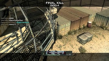 Modern Warfare 3 PC throwing knife across map Dome
