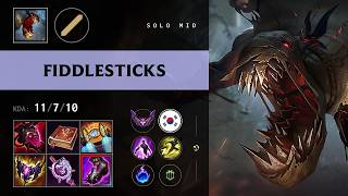Fiddlesticks Mid vs LeBlanc - KR Master Patch 26.11