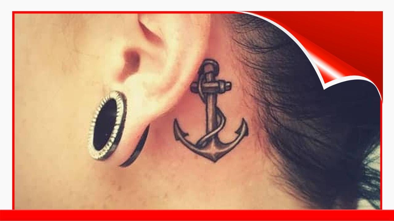 145+ Pretty Behind The Ear Tattoos That Will Please You !