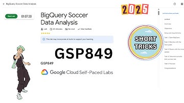 BigQuery Soccer Data Analysis || #GSP849 || #qwiklabs || Lab solution