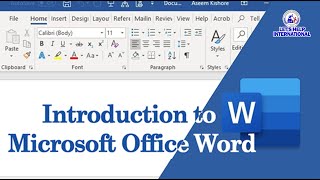 Introduction to Microsoft Office Word II A Beginner's Guide