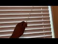 How to drop down blinds