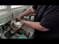Demo of fruit & vegetable washing bowl - strainer bowl