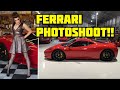 LIFE of a YouTube FERRARI OWNER:  Meg is now a MODEL! // Celebrity Photoshoot