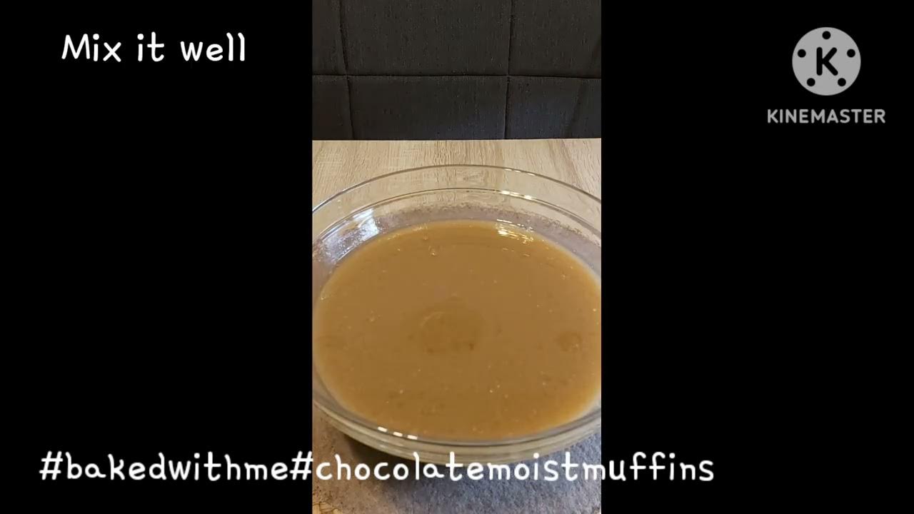 HOW TO BAKE CHOCOLATE MOIST MUFFINSSTEP BY STEP PROCEDURE MGA KA
