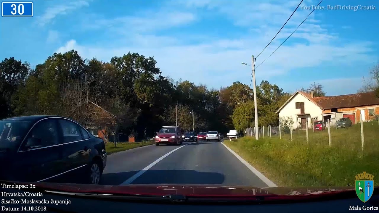 Sisak - Zagreb via Petrinja [Timelapse]