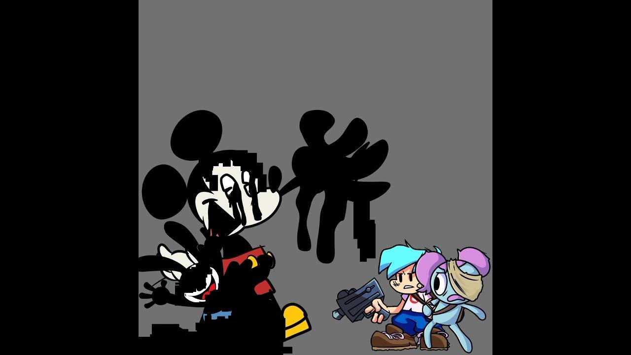 Mickey pibby and Oswald pibby vs bf - YouTube