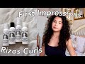 Rizos Curls Review + First Impressions | Latina Owned Curly Hair Products