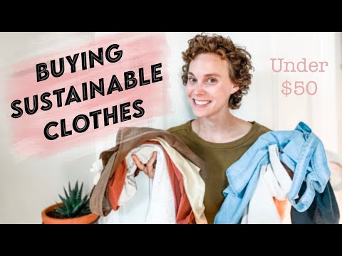 I Bought From FOUR Sustainable Clothing Brands - TRY ON HAUL