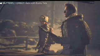 Until Dawn - Sam & Chris Debate Over Animal Footprints (Extended Dialogue)
