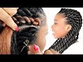 How To: Rope Cornrow Braids FOR BEGINNERS! (Step By Step)