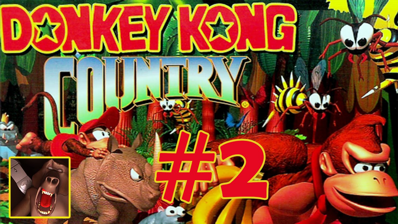 Donkey Kong Country Walkthrough Part 2 - World 2 - Monkey Mines Gameplay (Wii U)