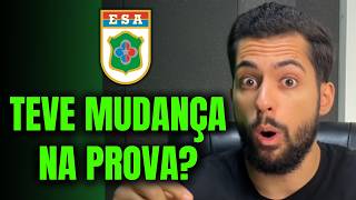 SAIU O EDITAL DA ESA 2026 (O que mudou na prova?)