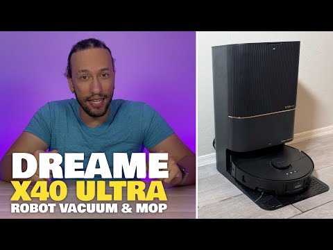 Dreame X40 Ultra Robotic Vacuum With Sidereach & Mopextend