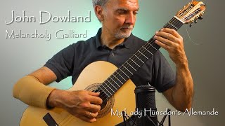 John Dowland: Melancholy Galliard & Allemande, Classical Guitar