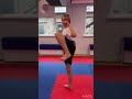 Trening in taekwondo