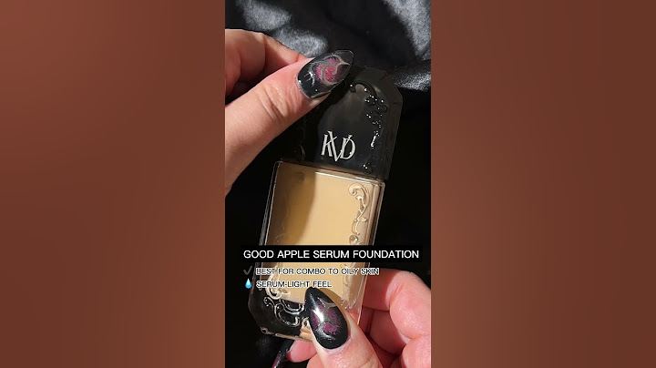 Good Apple Serum Foundation vs. Good Apple Foundation Balm: What's the difference? 🍎 // KVD BEAUTY