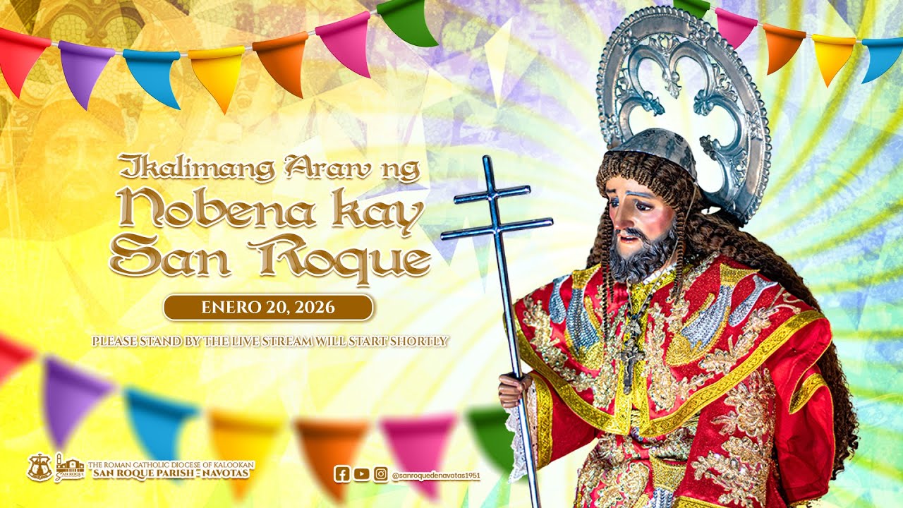 LIVE: Ikalimang Araw ng Pagsisiyam kay San Roque, Enero 20, 2026