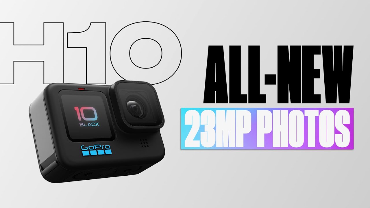 GoPro: HERO10 Black | 23MP Photos and 19.6MP Frame Grabs - YouTube