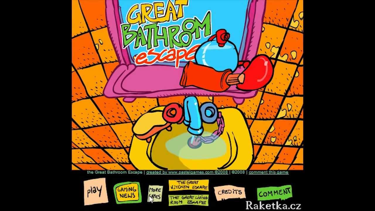 The great bathroom escape Návod Walkthrough YouTube