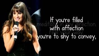 Glee - You're The One That I Want (Lyrics) chords