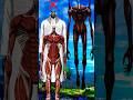 Chance of AOT Titans Surviving against the Habibi Berthold Colossal Titan & Armin Colossal #anime