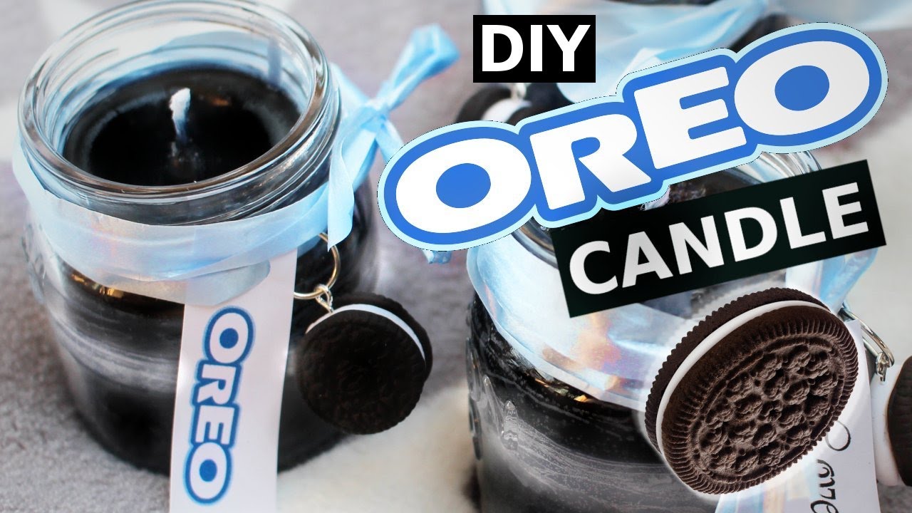 DIY Oreo Candles! How to make a delicious SCENTED oreo candle! LIFE HACK Tutorial! - YouTube