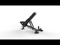 Forzza Funcional Line - Flat/Incline Adjustable Bench