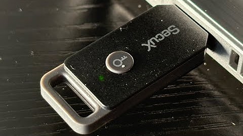 SecuX PUFido Clife Key Review #SecuX #PUFido #FIDO2
