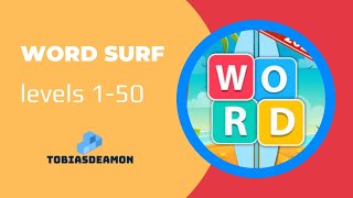 Word Surf - Word Game levels 1-50 ENGLISH screenshot 3