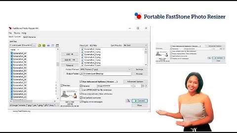 Portable FastStone Photo Resizer