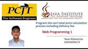 Web Assessment 29 | 1st Year | Java Institute For Advanced Technology
