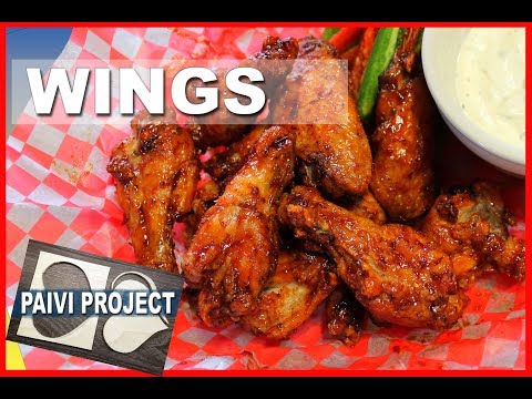 Oven baked crispy Honey Chipotle Chicken Wings