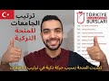 ترتيب الجامعات للمنحة التركية 2022 طالب يكسب بالمنحة التركية بسبب حركة ذكية في ترتيب الجامعات