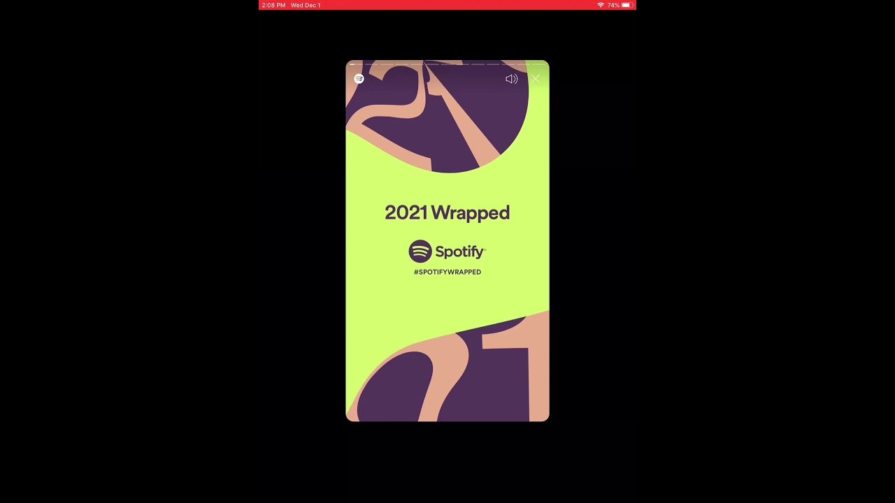 My Spotify Wrapped (2021)