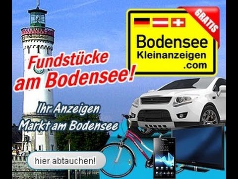 Bodensee Kleinanzeigen. Das Anzeigenportal am Bodensee für DE, CH, AT