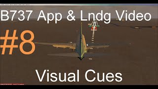 B737 App & Lndg Video#8 Visual Cues screenshot 1
