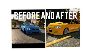Car Parking 2 – Lada Priora Tuning | Before and After Customization" screenshot 5