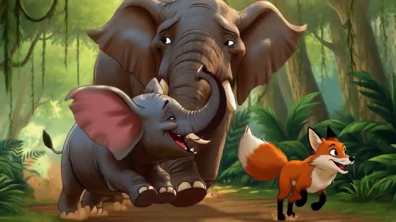 The Elephant and the Fox: A Jungle Mystery 