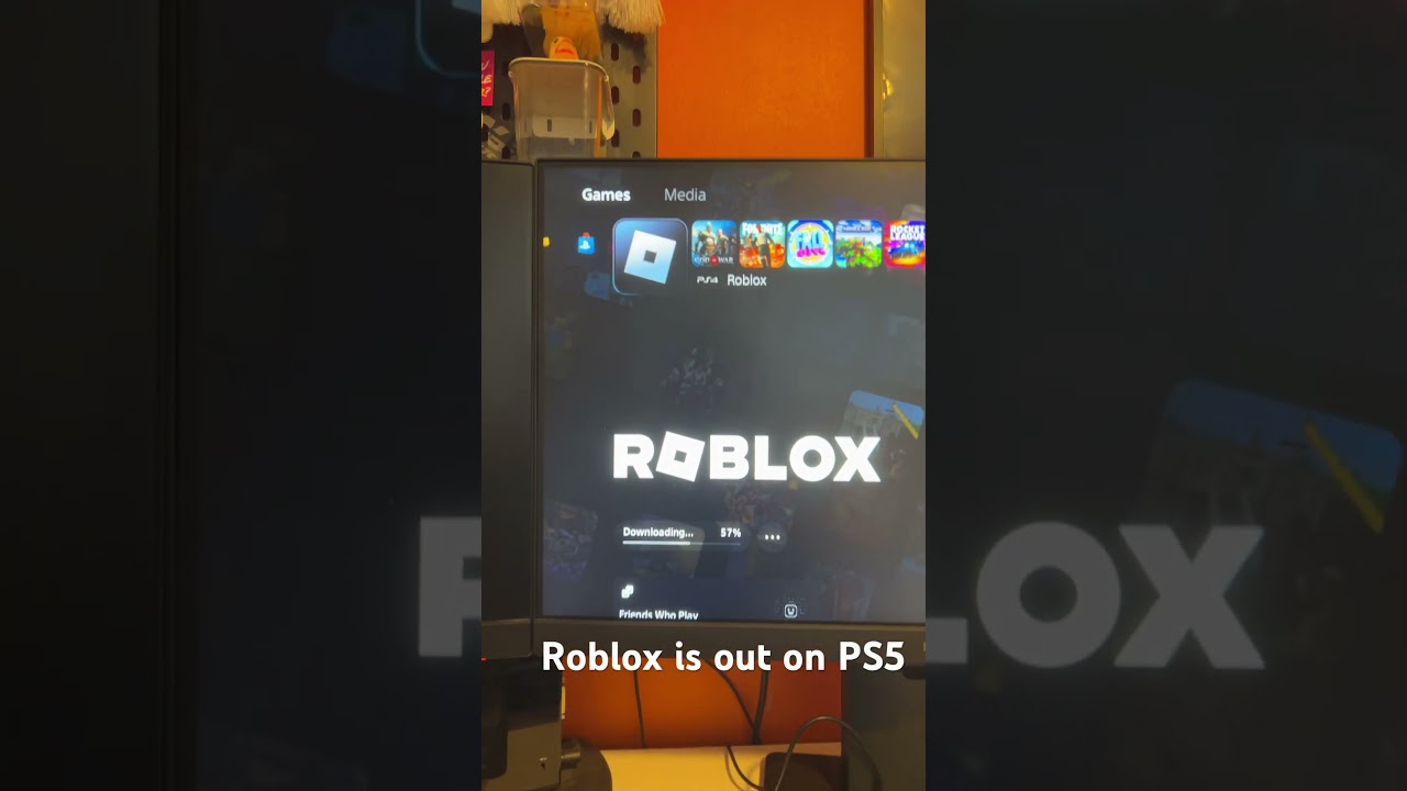 Roblox is out on PS5 #roblox #ps5