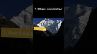 Top 10  highest  mountain in Nepal