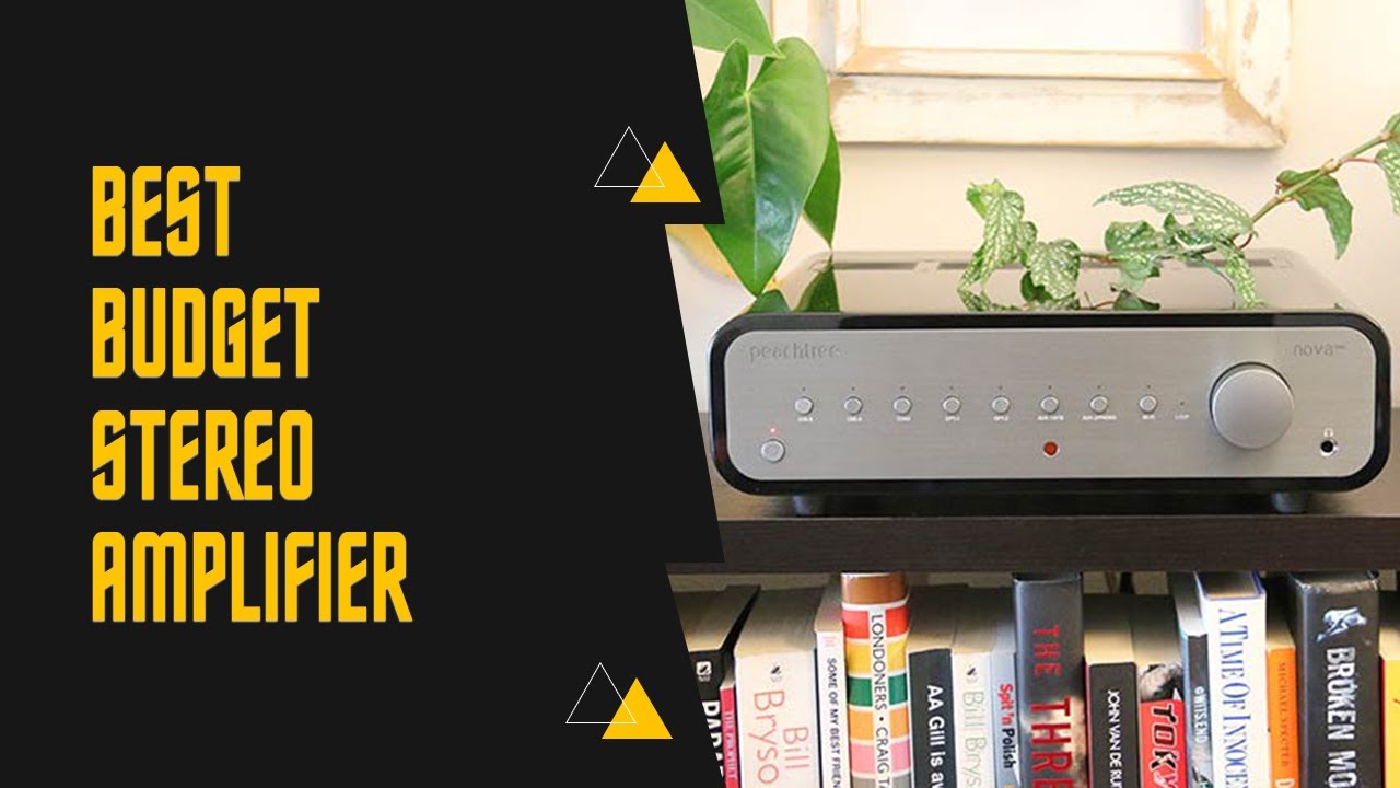 Best Budget stereo Amplifier Of 2022 YouTube