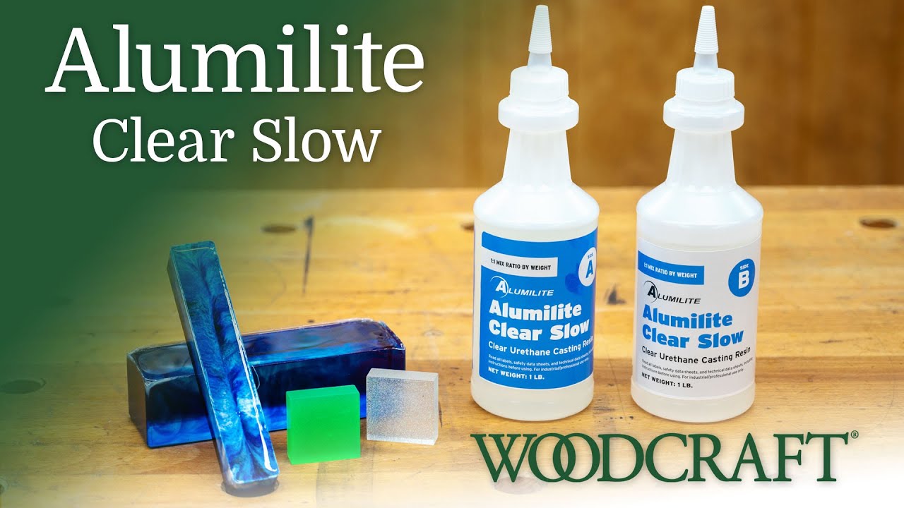 Clear, Clear Slow, and White: Alumilite Clear Urethane Resin